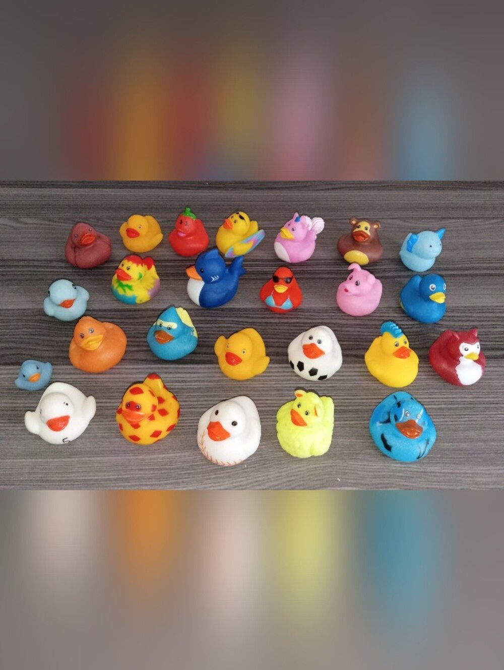Various Rubber Ducks